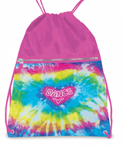 Love tie dye backpack